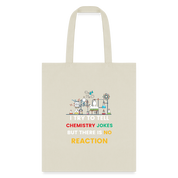 Chemistry jokes tote bag new design 2025 - natural