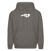 S00033 North Carolina- Love Men's Hoodie - asphalt gray