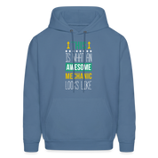 This is what an awesome Mechanic looks like S000103 Men's Hoodie - denim blue