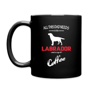 Labrador Lover Full Color Mug - black