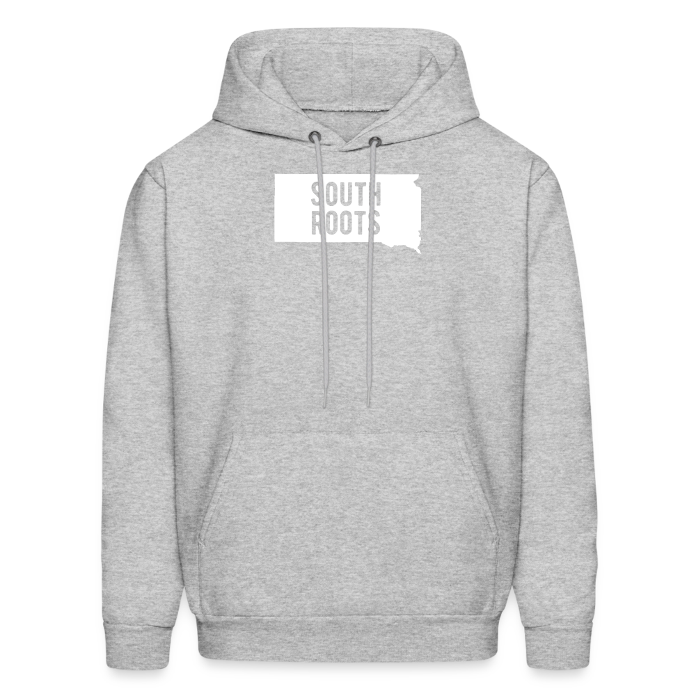 S00041 South Dakota - South Roots Men's Hoodie - heather gray