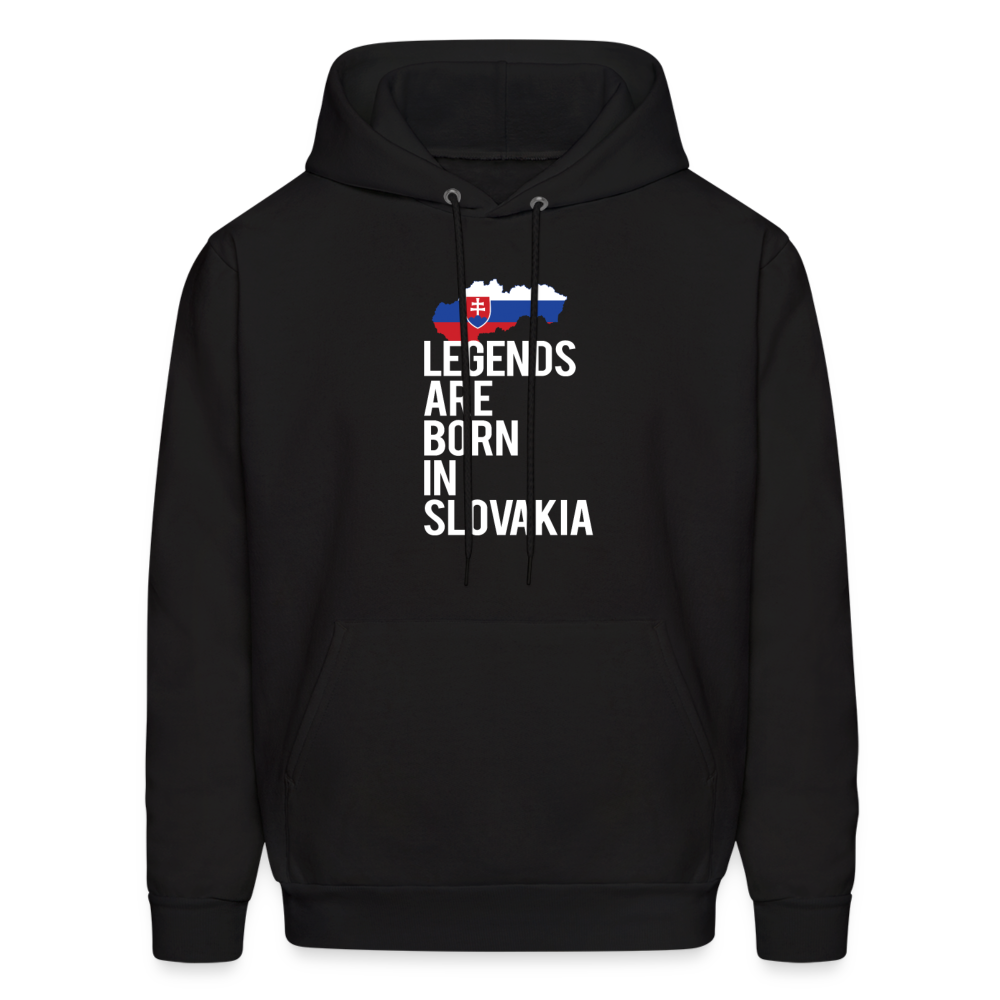 Legends are born in Slovakia Unisex Hoodie - black