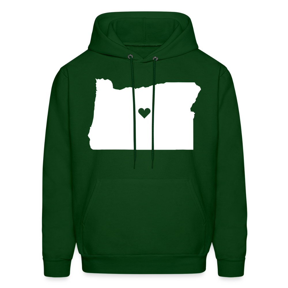Oregon Love Hoodie - forest green