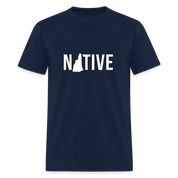 S00029  New Hampshire Native Gift, Unisex T-shirt, Woman's tee, V-neck, Summer ApparelMen's T-Shirt | GILDAN 5000 - navy