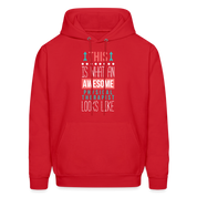 Physical therapist Hoodie - This is what an awesome Physical therapist looks like S00068 Men's Hoodie - red