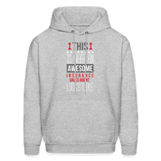 This is what an awesome Insurance Sales Agent looks like S00091 Men's Hoodie - heather gray