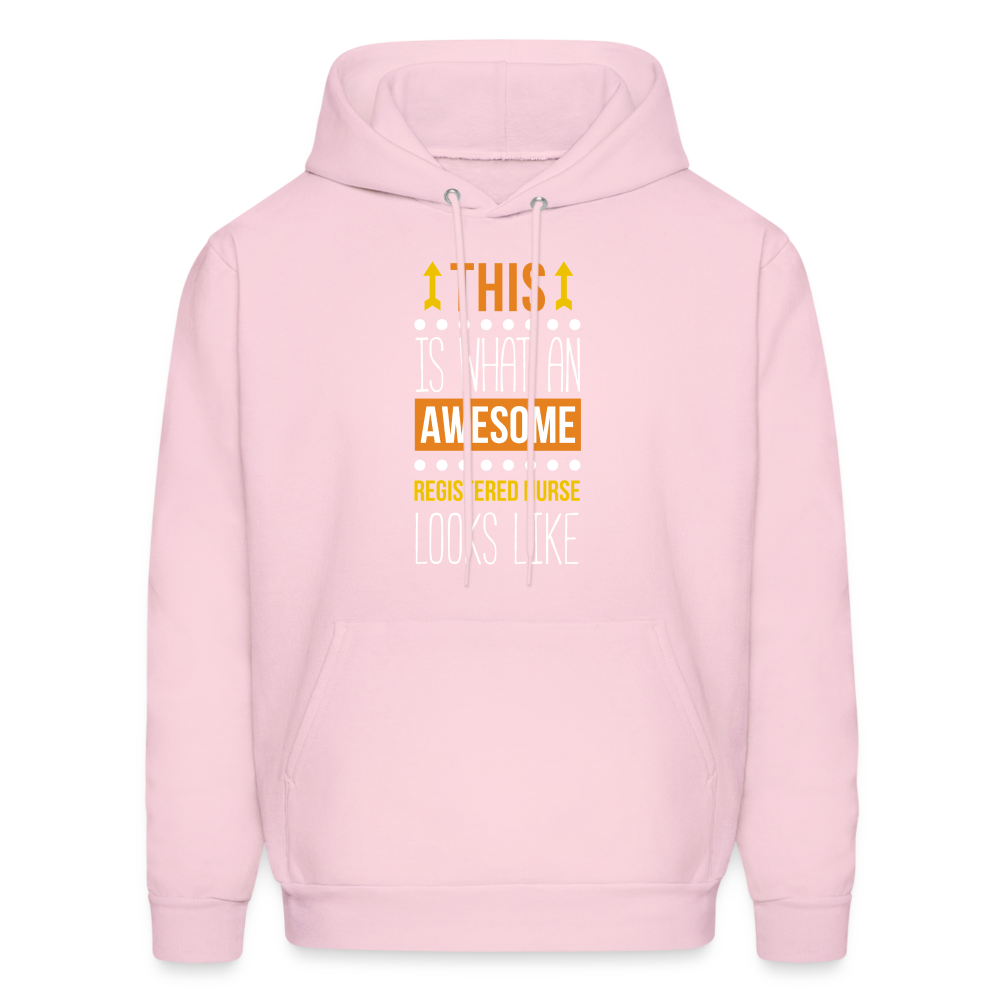 Registered nurse Hoodie - This is what an awesome Registered nurse looks like S00071 Men's Hoodie - pale pink