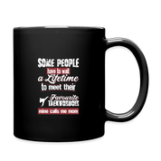 Lourdes diaz Full Color Mug - black