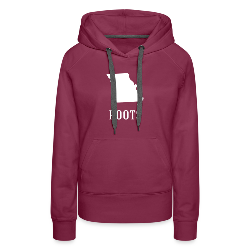 S00025Missouri Women’s Premium Hoodie - burgundy