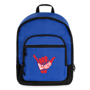 Backpack SB10633 Let's roll BJJ - royal blue