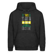 This is what an awesome Business operations manager looks like  S00080 Men's Hoodie - charcoal grey