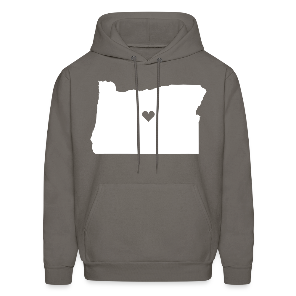 Oregon Love Hoodie - asphalt gray