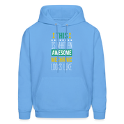 This is what an awesome Mechanic looks like S000103 Men's Hoodie - carolina blue