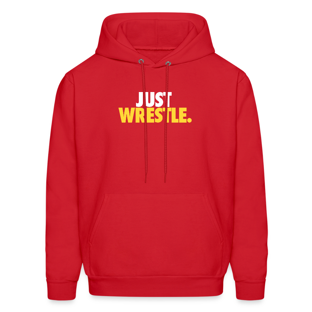 Just wrestle Unisex Hoodie - red
