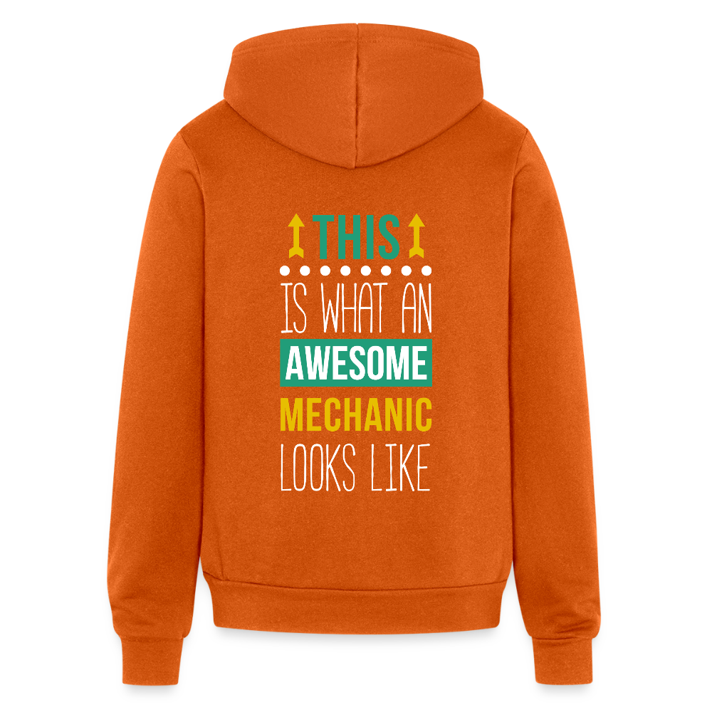 This is what an awesome Mechanic looks like Unisex Zip Hoodie S00103 - autumn