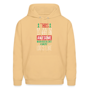 Management analyst This is what an awesome Management analyst looks like S00077 Men's Hoodie - light gold 