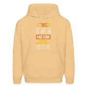 Market Research Analyst This is what an awesome Market Research Analyst looks like  S00087 Men's Hoodie - light gold 