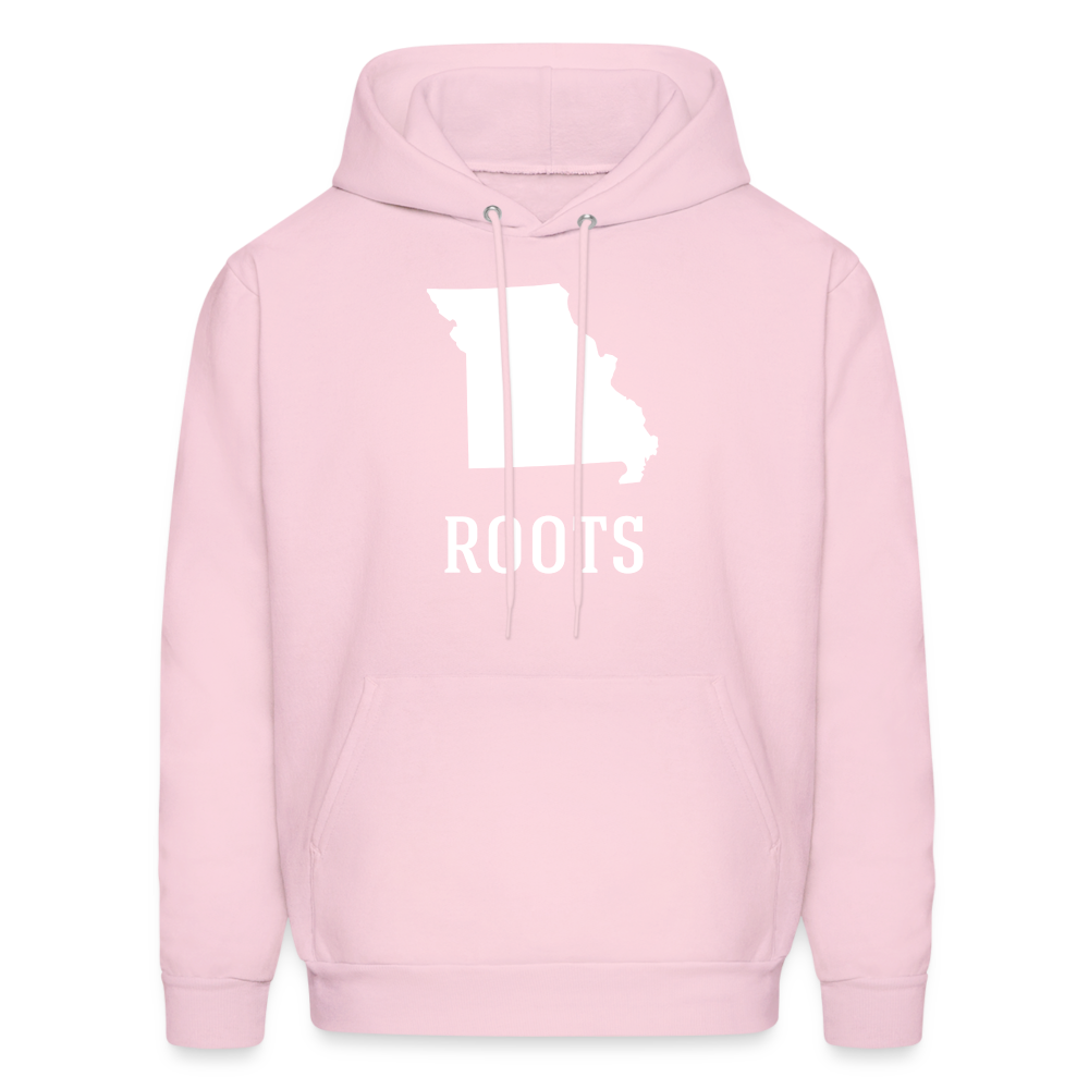 S00025 Missouri - Roots  Men's Hoodie - pale pink