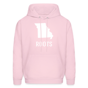 S00025 Missouri - Roots  Men's Hoodie - pale pink