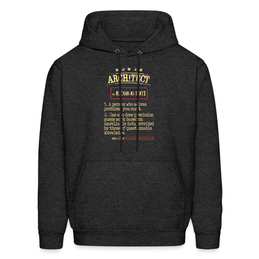Architect see also WIZARD, MAGICIAN Men's Hoodie - charcoal grey