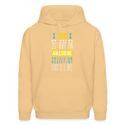 Physician assistant Hoodie - This is what an awesome Physician assistant looks like S00065 Men's Hoodie - light gold 