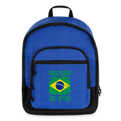Brazilian Jiu-Jitsu Backpack - royal blue