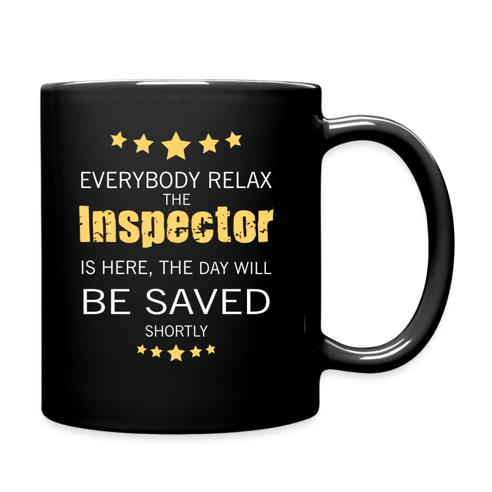 Inspector Everyone relax Gift, Full Color Mug VL000030 - black