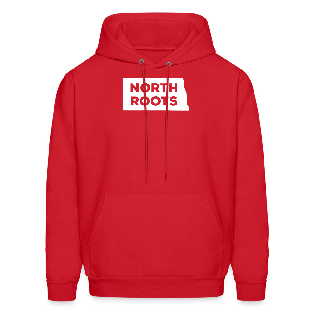 S00034North Dakota- Love  Men's Hoodie - red