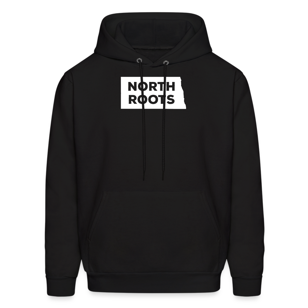 S00034North Dakota- Love  Men's Hoodie - black