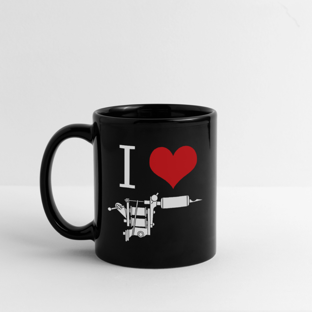 SB10733 Mug Tattoo Tattoos - I love ink - Mug Tattoo Tattoos (11oz) Black Full Color Mug - black
