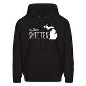 S00022  Personalizable Michigan Mitten smitten Gift, Unisex Longsleeve, Hoodie, Crewneck long sleeve, Sweatshirt, JerseyMen's Hoodie - black