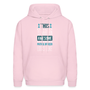 Patrol Officer Hoodie - This is what an awesome Patrol Officer looks like  S00094 Men's Hoodie - pale pink