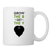 Grow the B get The V Coffee/Tea Mug - white
