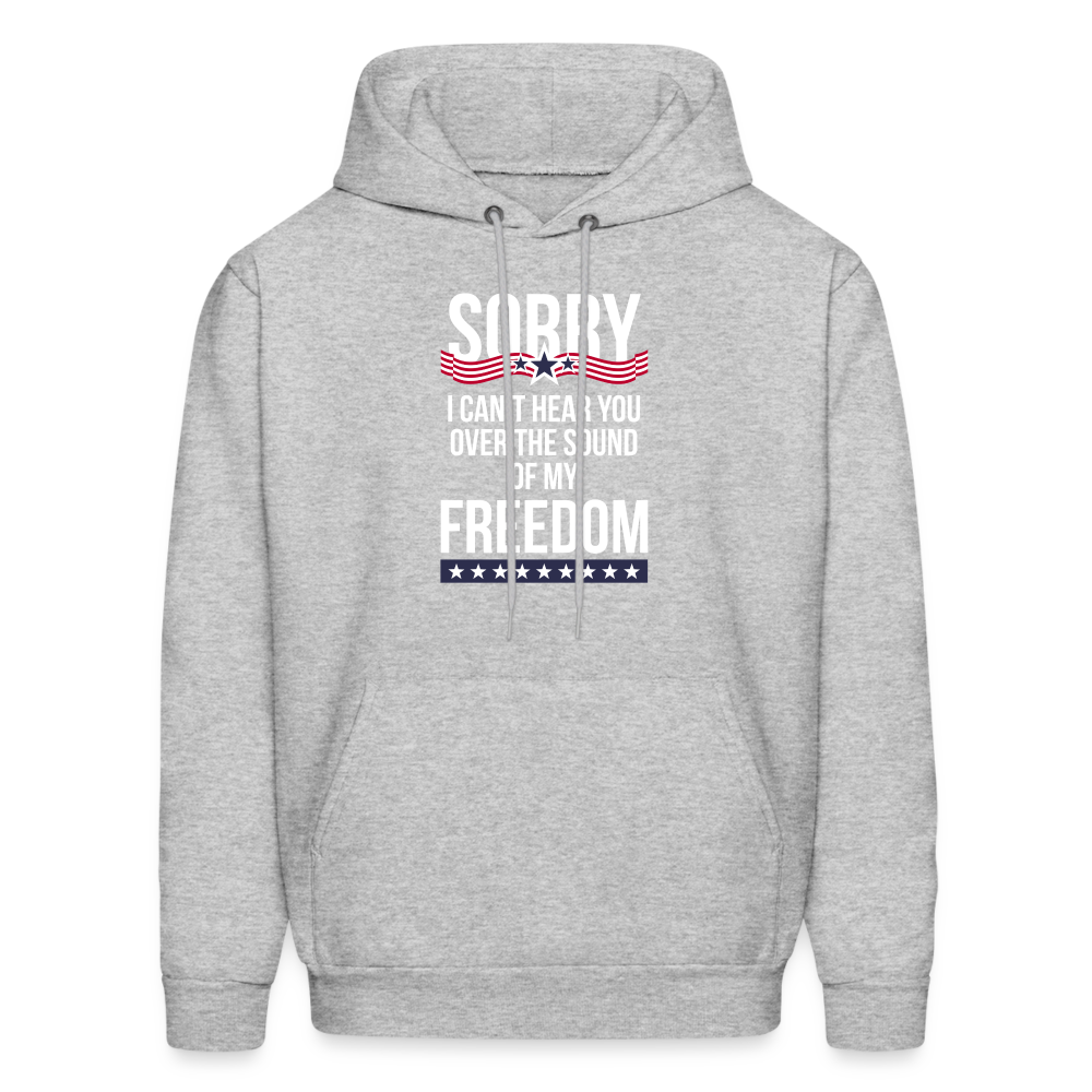 Patriot Sound of freedom  S00052 Men's Hoodie - heather gray