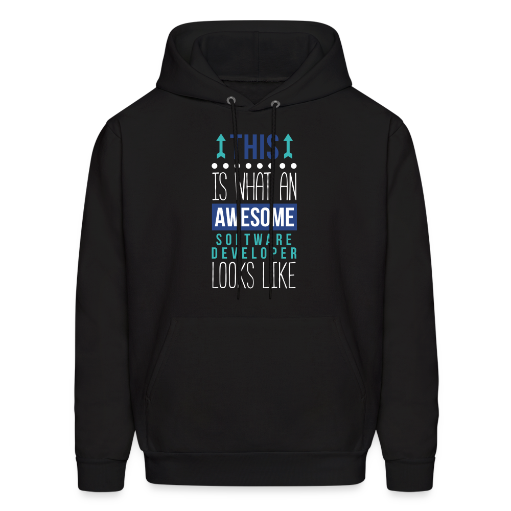 Nurse Practitioner Hoodie - This is what an awesome Nurse Practitioner looks like S00067 Men's Hoodie - black