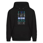 Nurse Practitioner Hoodie - This is what an awesome Nurse Practitioner looks like S00067 Men's Hoodie - black