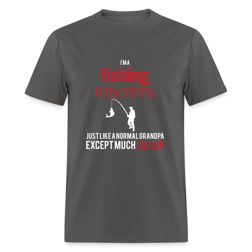 I'm a Fishing grandpa Unisex Classic T-Shirt - charcoal