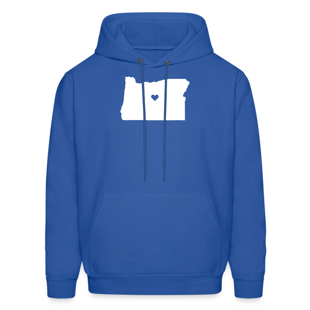 S00037 Oregon-Love  Men's Hoodie - royal blue