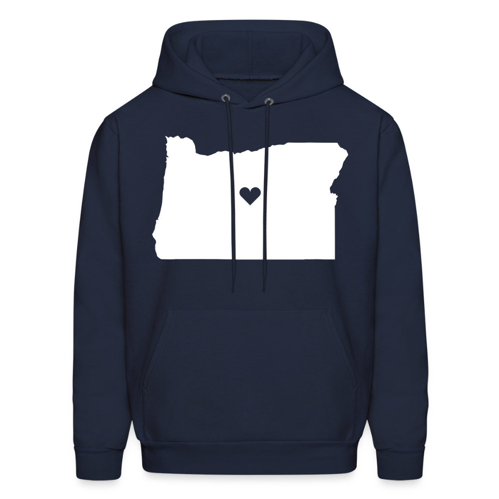 Oregon Love Hoodie - navy