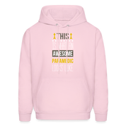 This is what an awesome Paramedic looks like  S00104 Men's Hoodie - pale pink