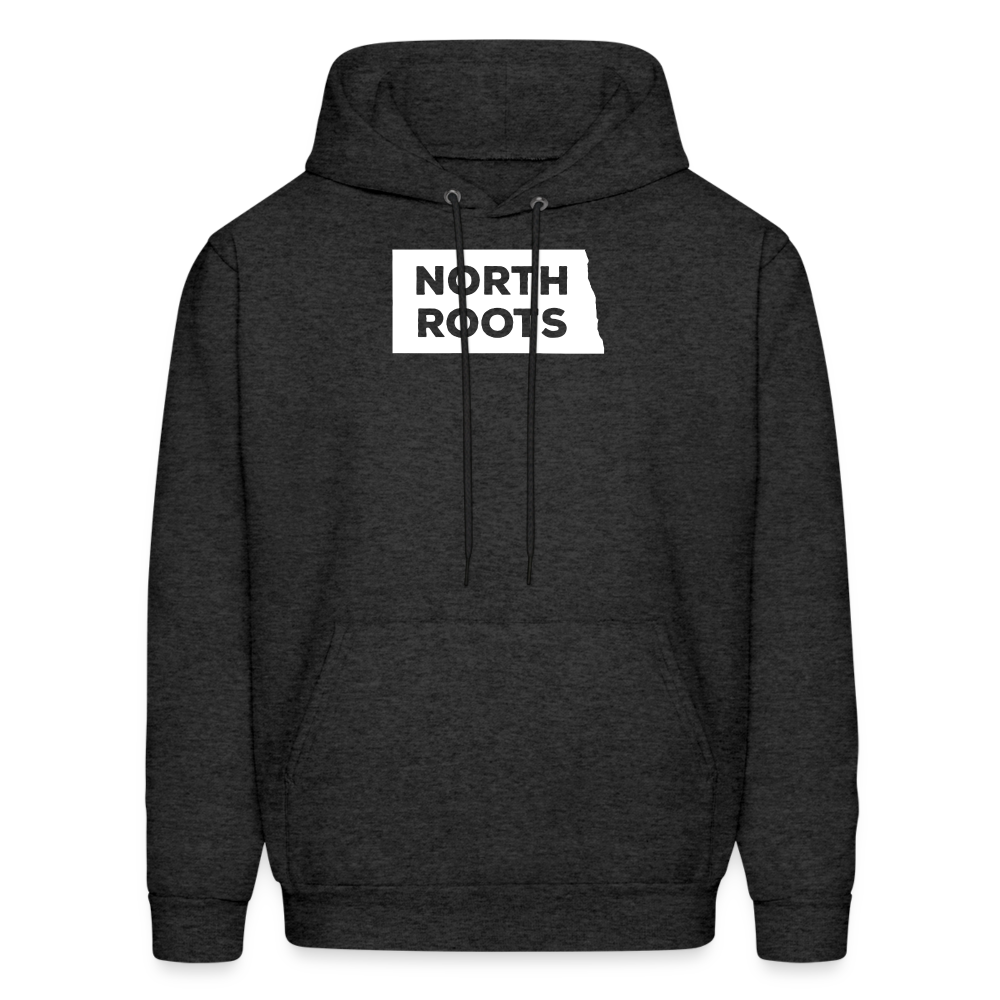S00034North Dakota- Love  Men's Hoodie - charcoal grey