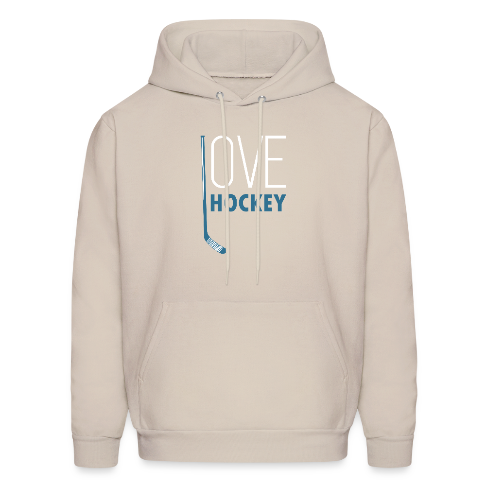 Love Hockey Hoodie S00294 - Sand