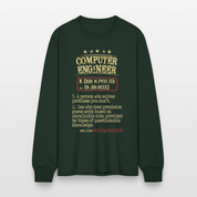 K00800 Computer Engineer crewneck - Computer Engineer see also WIZARD, MAGICIAN, - forest green