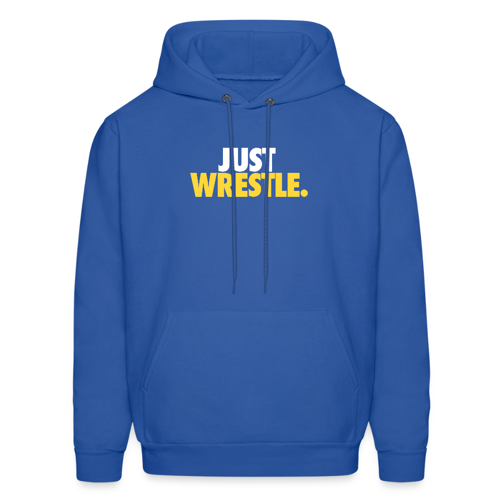 Just wrestle Unisex Hoodie - royal blue