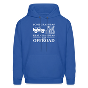 K00008 Some Grandpas play bingo, real Grandpas go Off-road  Men's Hoodie - royal blue