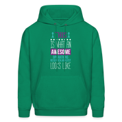This is what an awesome Operations research analyst looks like  S00069 Men's Hoodie - kelly green