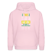 This is what an awesome Business operations manager looks like  S00080 Men's Hoodie - pale pink