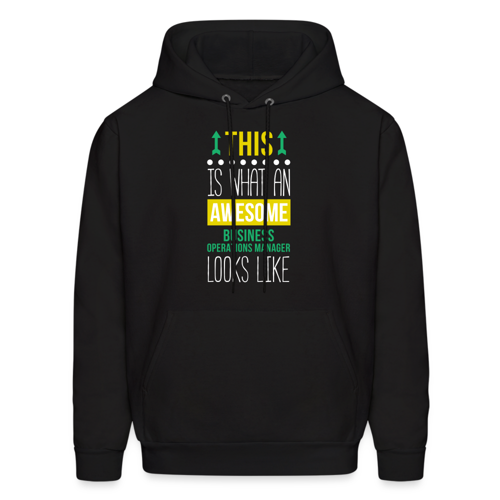 This is what an awesome Business operations manager looks like  S00080 Men's Hoodie - black