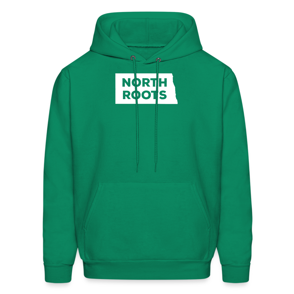 S00034North Dakota- Love  Men's Hoodie - kelly green