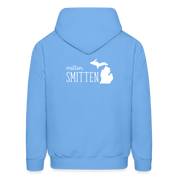 S00022 Michigan Mitten smitten Men's Hoodie - carolina blue